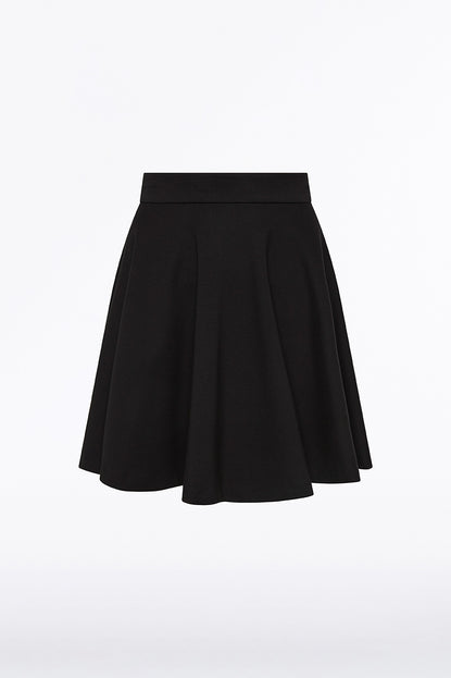 BLACK PONTE SKATER MINI SKIRT Carla Zampatti