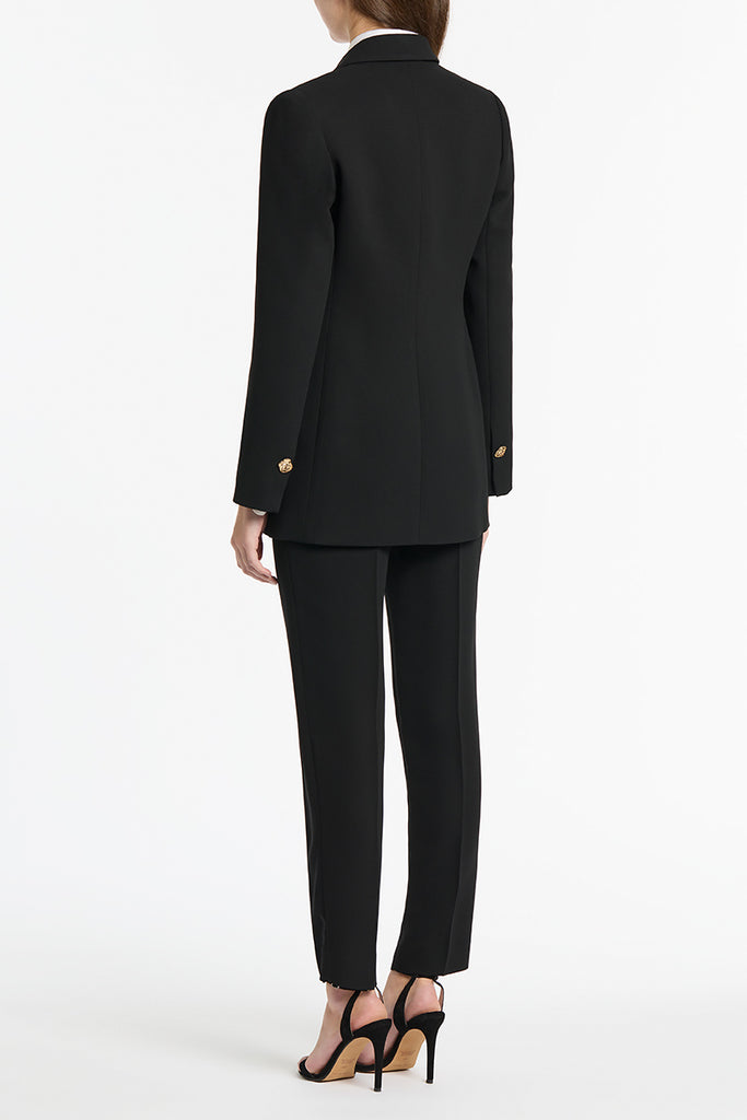 BLACK CREPE FLORENCE BLAZER – Carla Zampatti