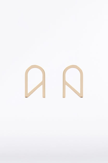 A K Homes -Logo Stuff Only Art Deco Fashion Ear Dangle Golden Drop Earring  Jewelry Woman : Amazon.in: Jewellery